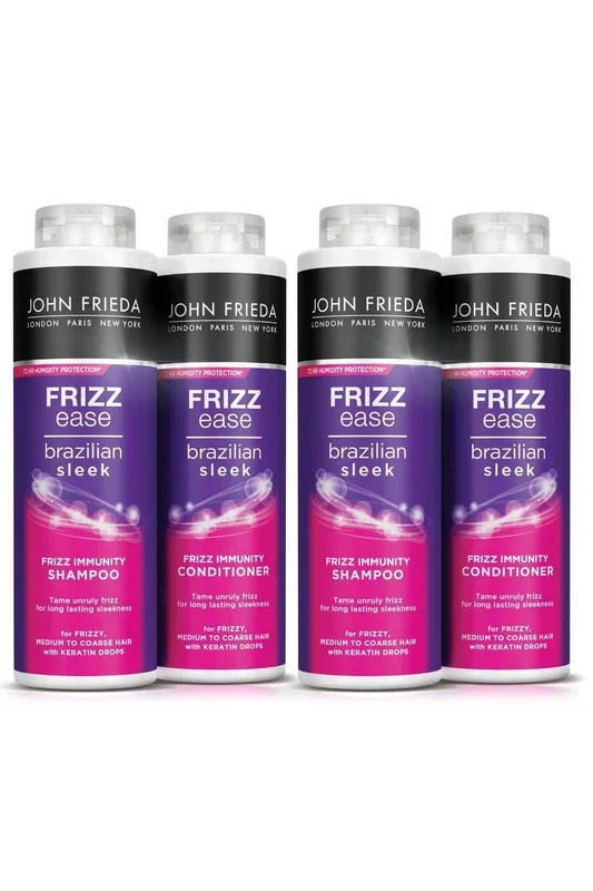 ”Shampoo & Conditioner’ Duo Frizz Brazilian Sleek 500ml 2x