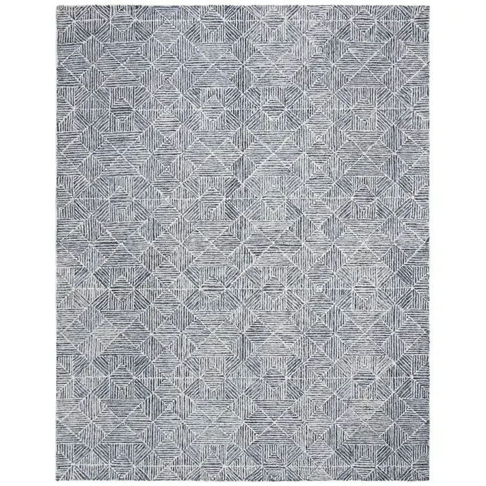 Abstract, BLUE, 8‘ X 10‘, Area Rug, ABT763M-8