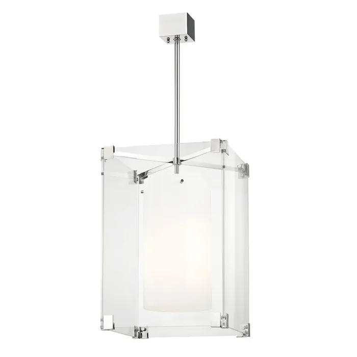 Achilles Pendant In Polished Nickel Color