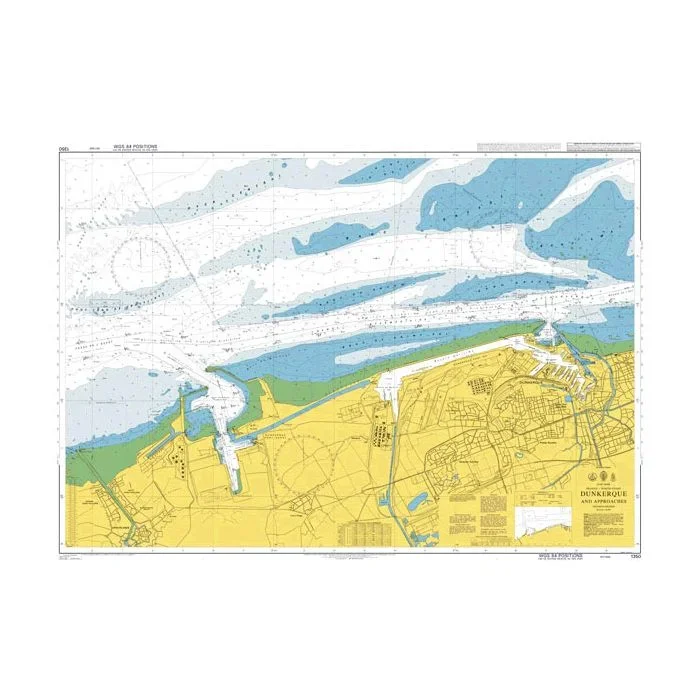 Admiralty Chart 1350 – Dunkerque and Approaches