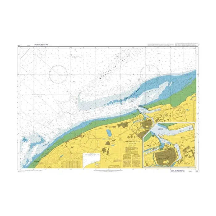 Admiralty Chart 1351 – Approaches to Calais