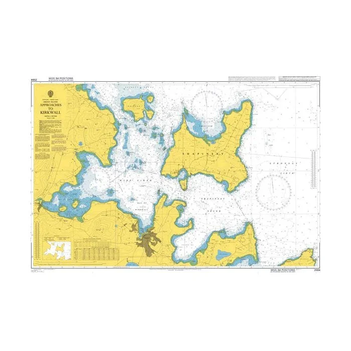 Admiralty Chart 2584 – Approaches to Kirkwall