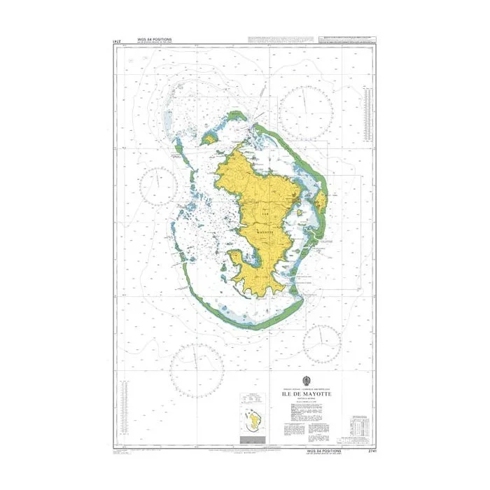 Admiralty Chart 2741 – Ile Mayotte