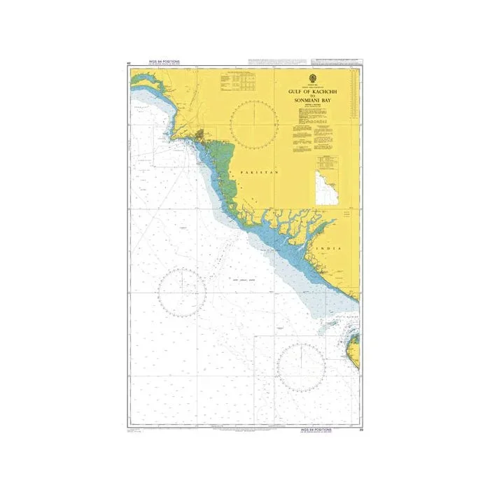 Admiralty Chart 39 – Gulf of Kachchh to Sonmiani Bay