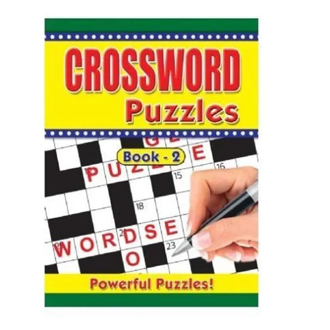 Adult Crossword Book – Case of 6