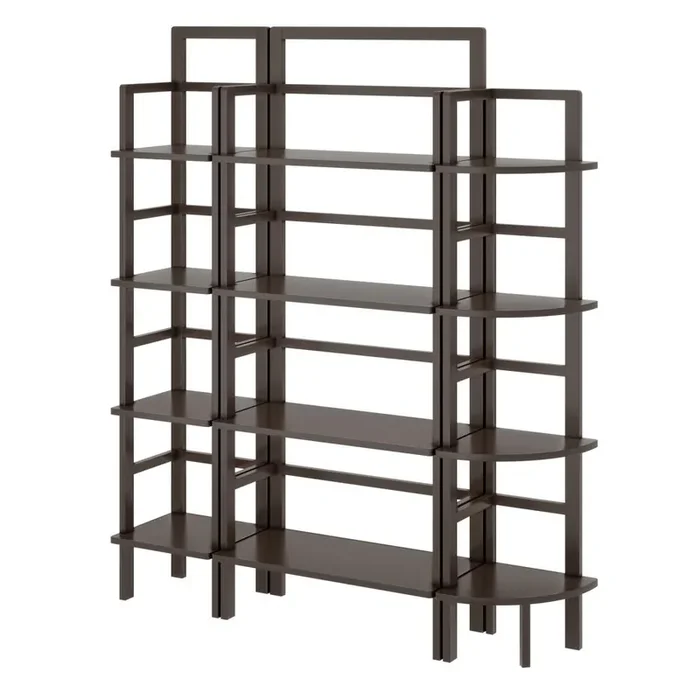 Aiden 3-Pc Baker‘s Rack Set, Coffee