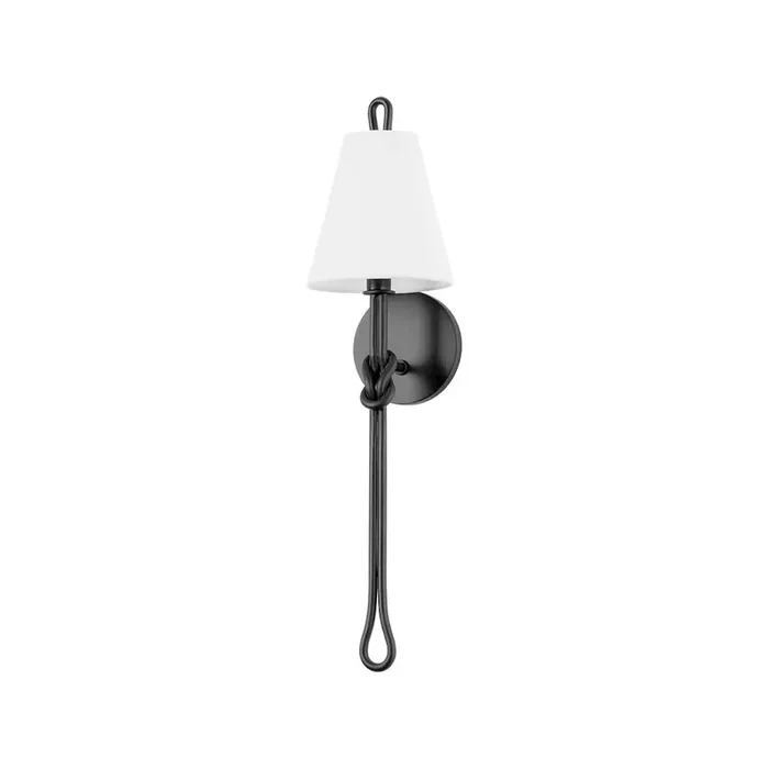 Alburgh Wall Sconce In Aged Iron Color