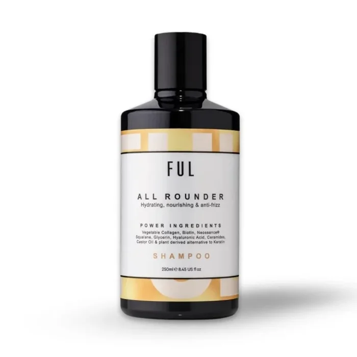 All-Rounder Shampoo 250ml – Sulphate-Free Cleanser for Dry, Damaged & Frizzy Hair