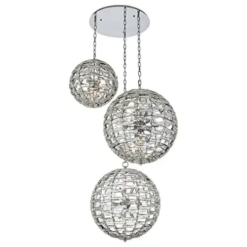 Alta 3 Orb Multi Drop Foyer (18″+18″+18″)
