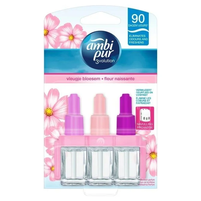 Ambi Pur 3volution a touch of blossom electric air freshener refill