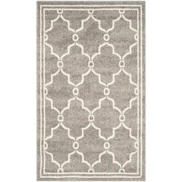AMHERST, DARK GREY / BEIGE, 3‘ X 5‘, Area Rug, AMT414R-3