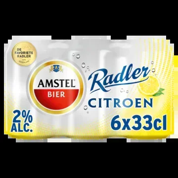 Amstel Radler lemon beer 6-pack