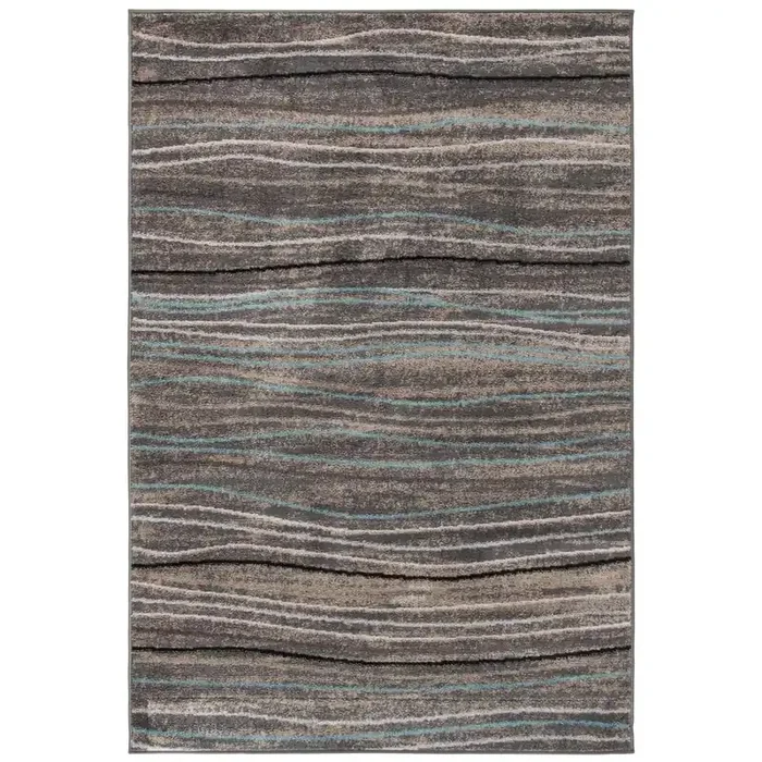 AMSTERDAM, SILVER / BEIGE, 4‘ X 6‘, Area Rug