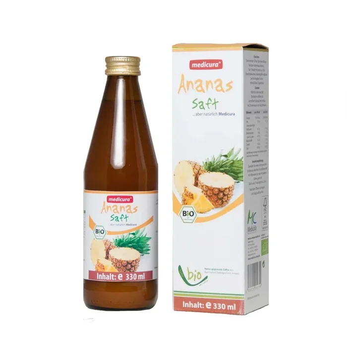 Ananassaft NFC BIO 330 ml – MEDICURA