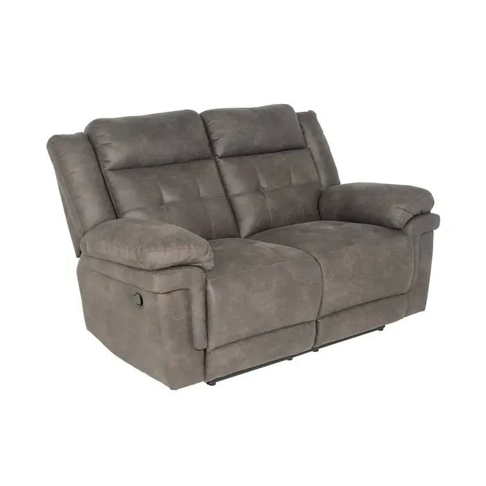Anastasia Recliner Loveseat, Grey