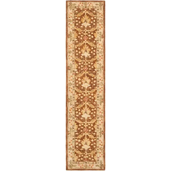 ANATOLIA, BROWN / BEIGE, 2‘-3″ X 14‘, Area Rug