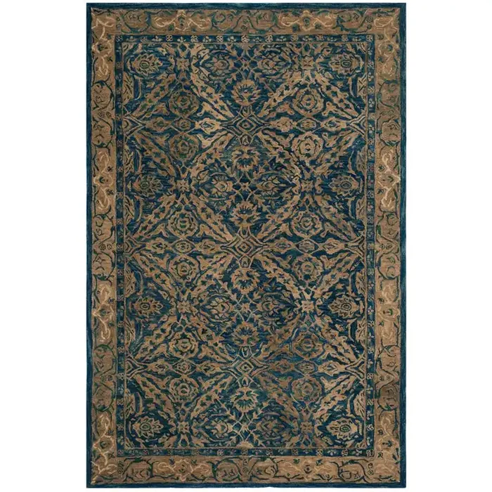 ANATOLIA, NAVY / IVORY, 6‘ X 9‘, Area Rug