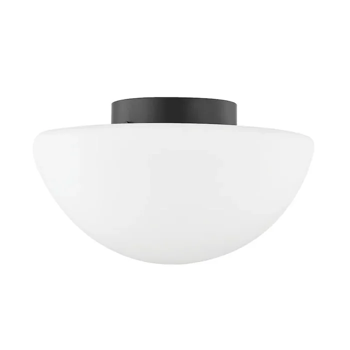Andrea Flush Mount In Soft Black Color
