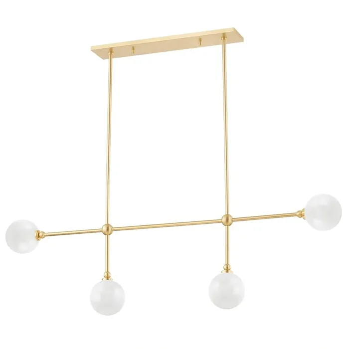 Andrews Linear In Aged Brass Color