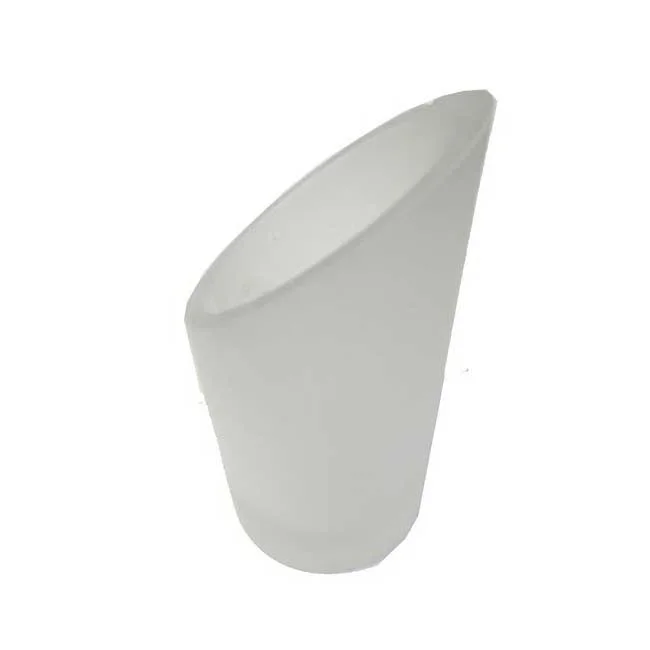 Angular Opaque Candle Holder