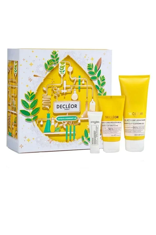 Antidote& Rosemary Collection-Serum 10ml Moist Fluid 50ml,Cleansing Gel 100ml