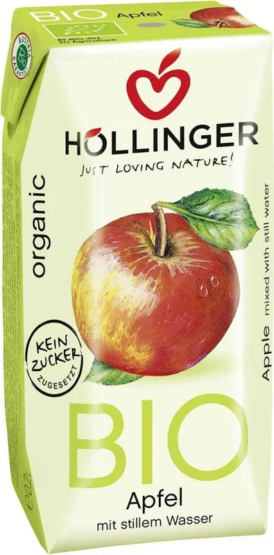 Apfelgetränk BIO 200 ml – HOLLINGER