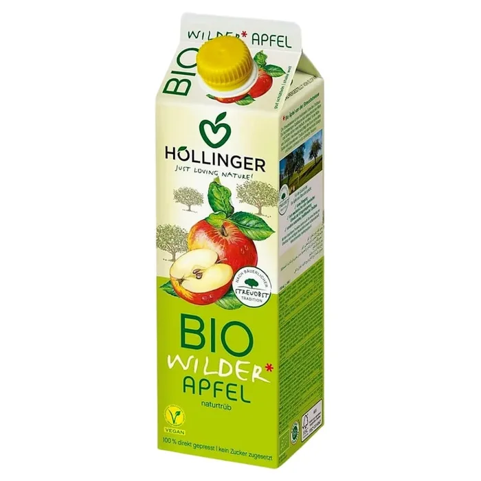 Apfelsaft NFC BIO 1000 ml – HOLLINGER