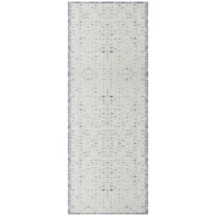 Aria Durable Performance Area Rug Indoor in Gray/Blue, 2‘ x 5‘