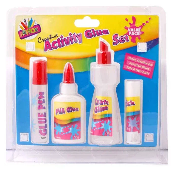 Artbox Activity Glue Set 4 Pack – Case of 12
