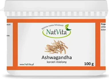 Ashwagandha-Wurzel gemahlen 100g NATVITA