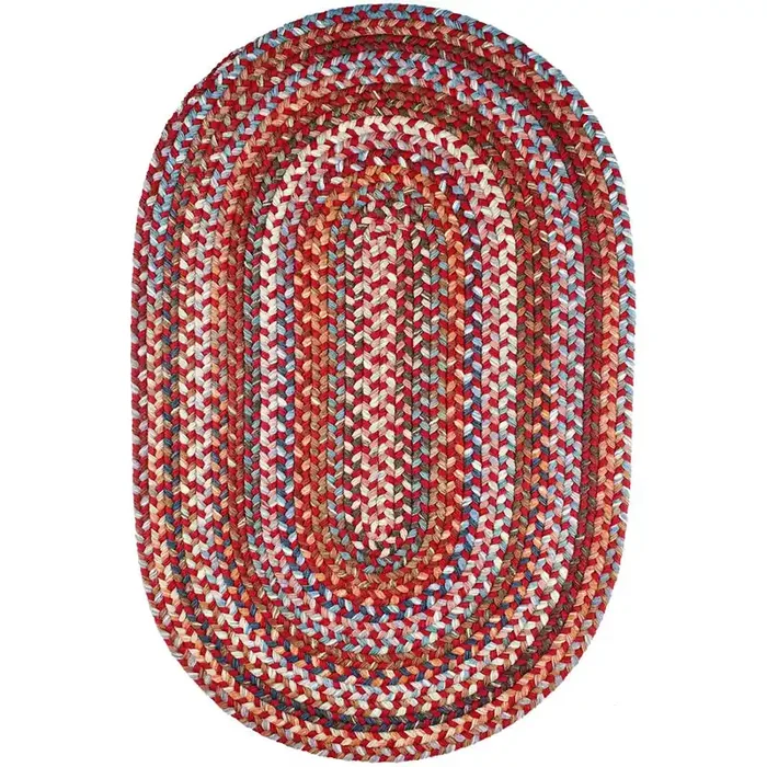 Astoria Red Velvet 5X8 Oval