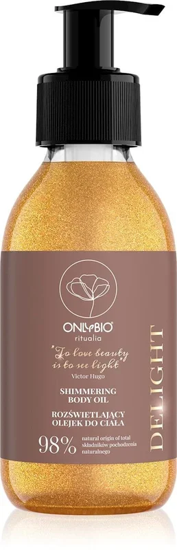 Aufhellendes Körperöl 150 ml – NUR BIO