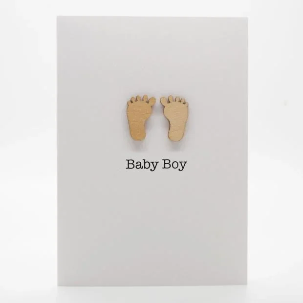 Baby Boy Greeting Card