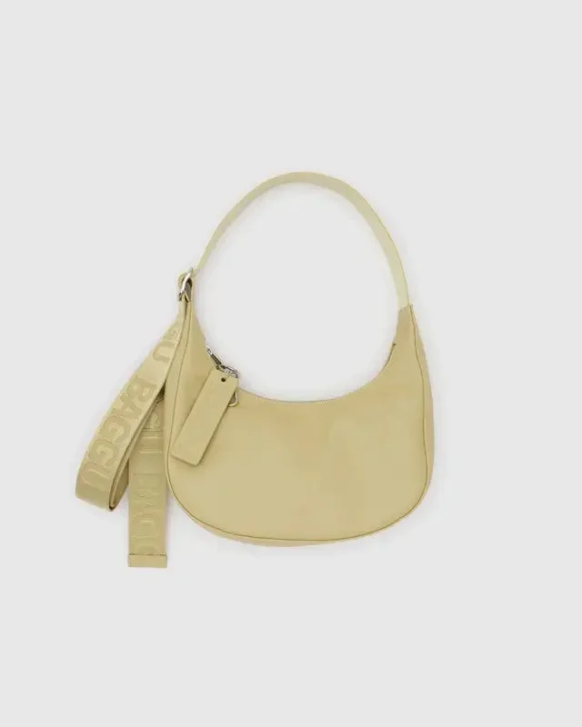 BAGGU Crescent Bag Small – Recycled Leather