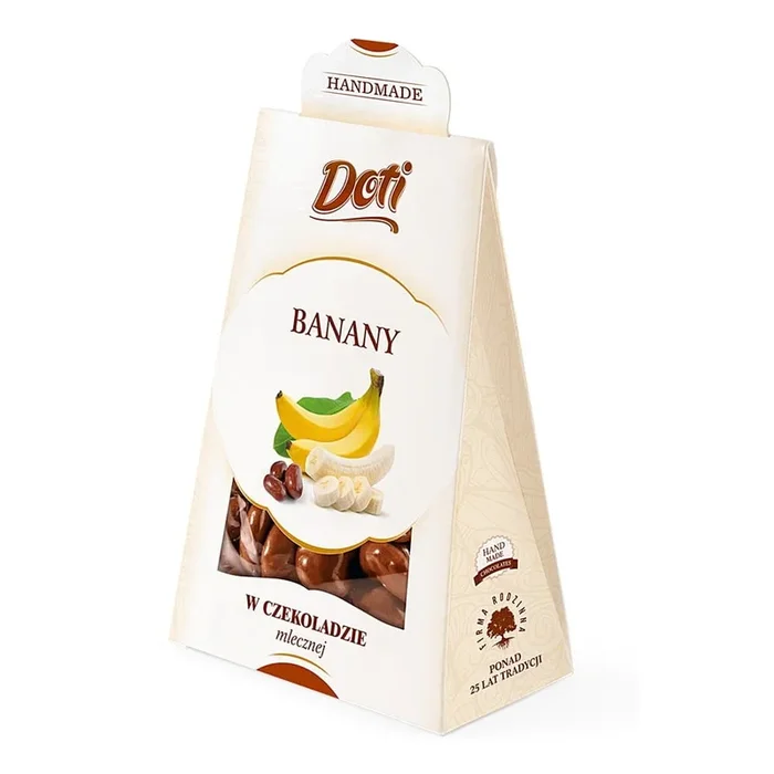 Bananen aus Vollmilchschokolade 100 g – DOTI