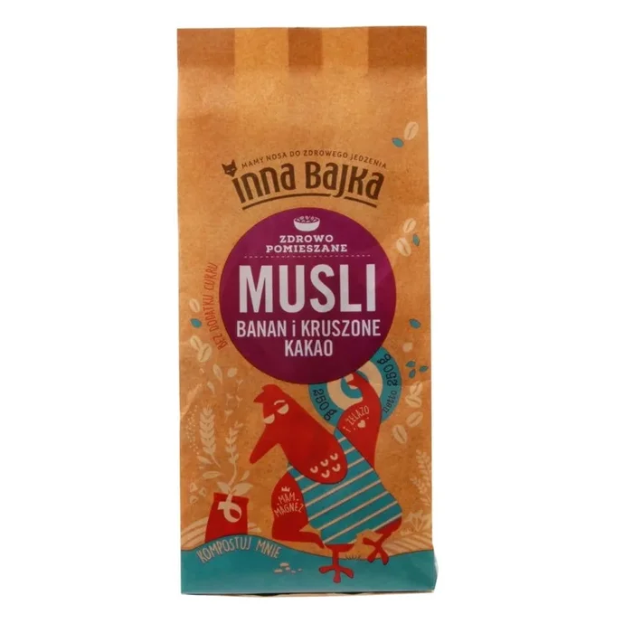 Bananenmüsli und Kakaopulver 250 g – ANOTHER TALE
