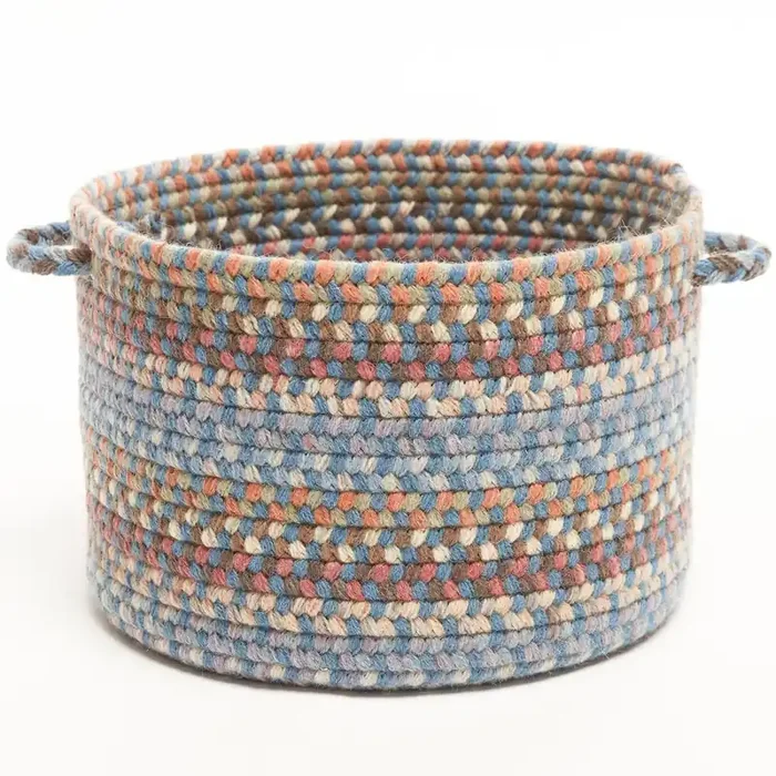 Bar Harbor Bluestone Multi 18″ x 12″ Basket