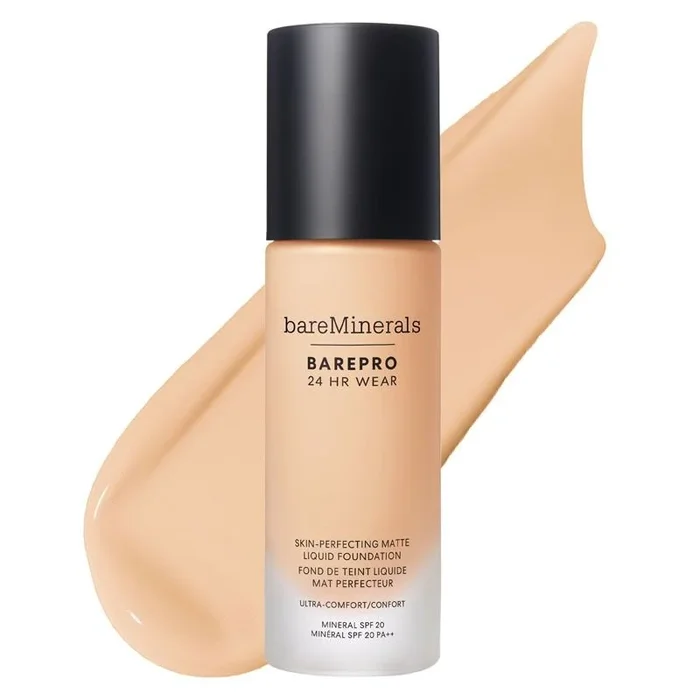 BAREPRO 24hr Matte Comfort Liquid Foundation SPF20 30ml-Fair 15 Neutral