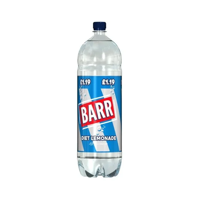 Barr Diet Lemonade 2L PMP £1.19 – Case of 6