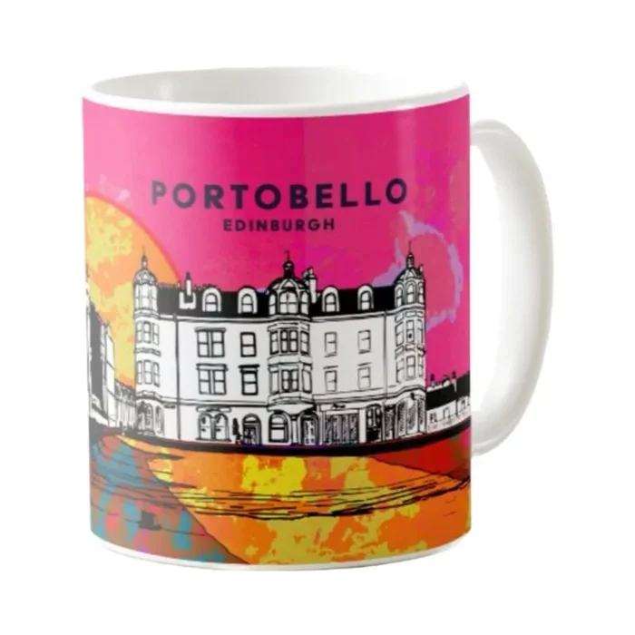 Bath Street at Sunset Portobello Mug