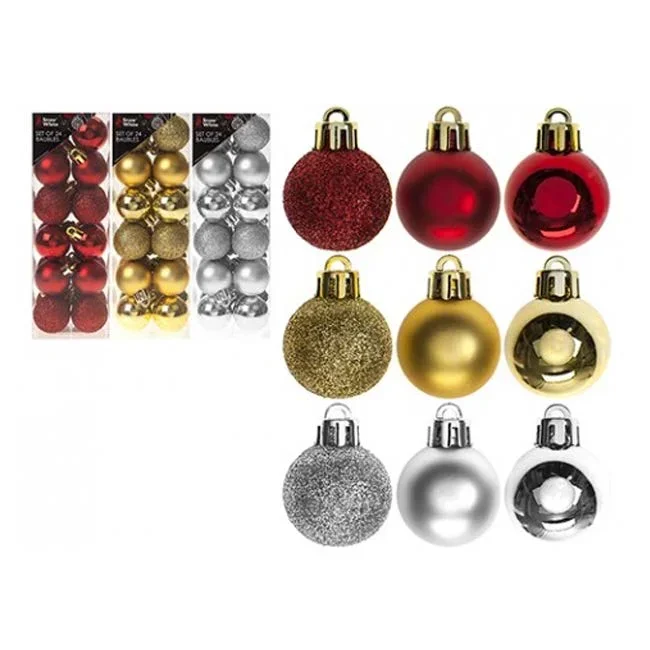Baubles 24 Set