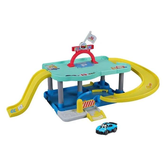 Bburago MY 1ST TUNE UP GARAGE PLAY SET With BUGATTI Car