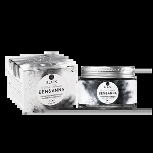 Ben & Anna Whitening Toothpowder 15g – Black