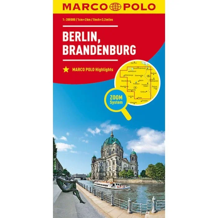 Berlin – Brandenburg Marco Polo Regional Map 4