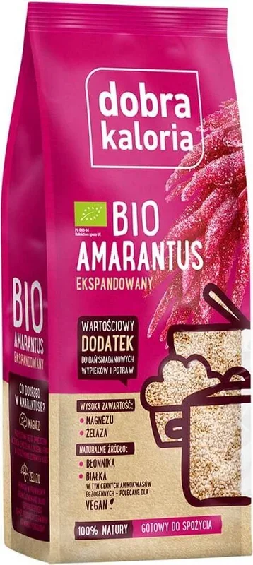 BIO expandierter Amaranth 120 g – GUTE KALORIEN