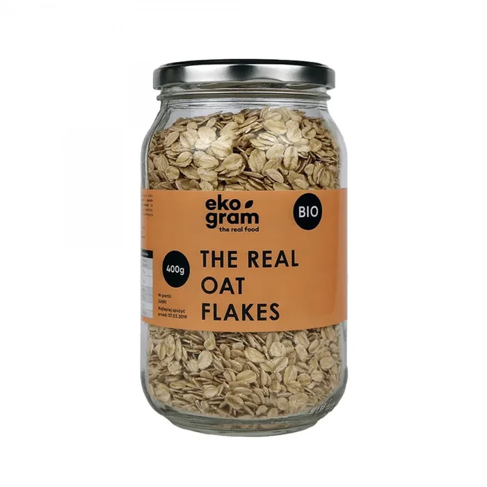 Bio Haferflocken BIO 400 g – EKOGRAM