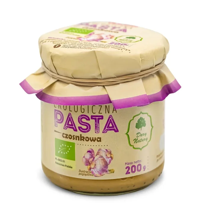 BIO Knoblauchpaste 200 g – GESCHENKE DER NATUR