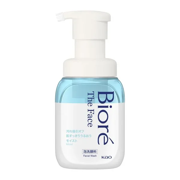 Biore The Face Facial Wash Foam – Moist