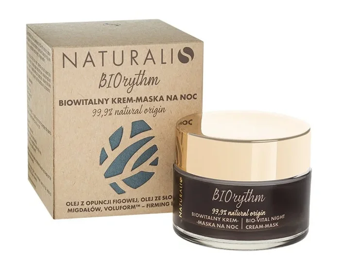 Biorythm Biovital Creme – Nachtmaske mit Feigenopuntienöl 50ml NATURALIS