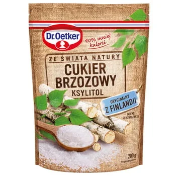 Birkenzucker – Xylit Dr. Oetker 200g
